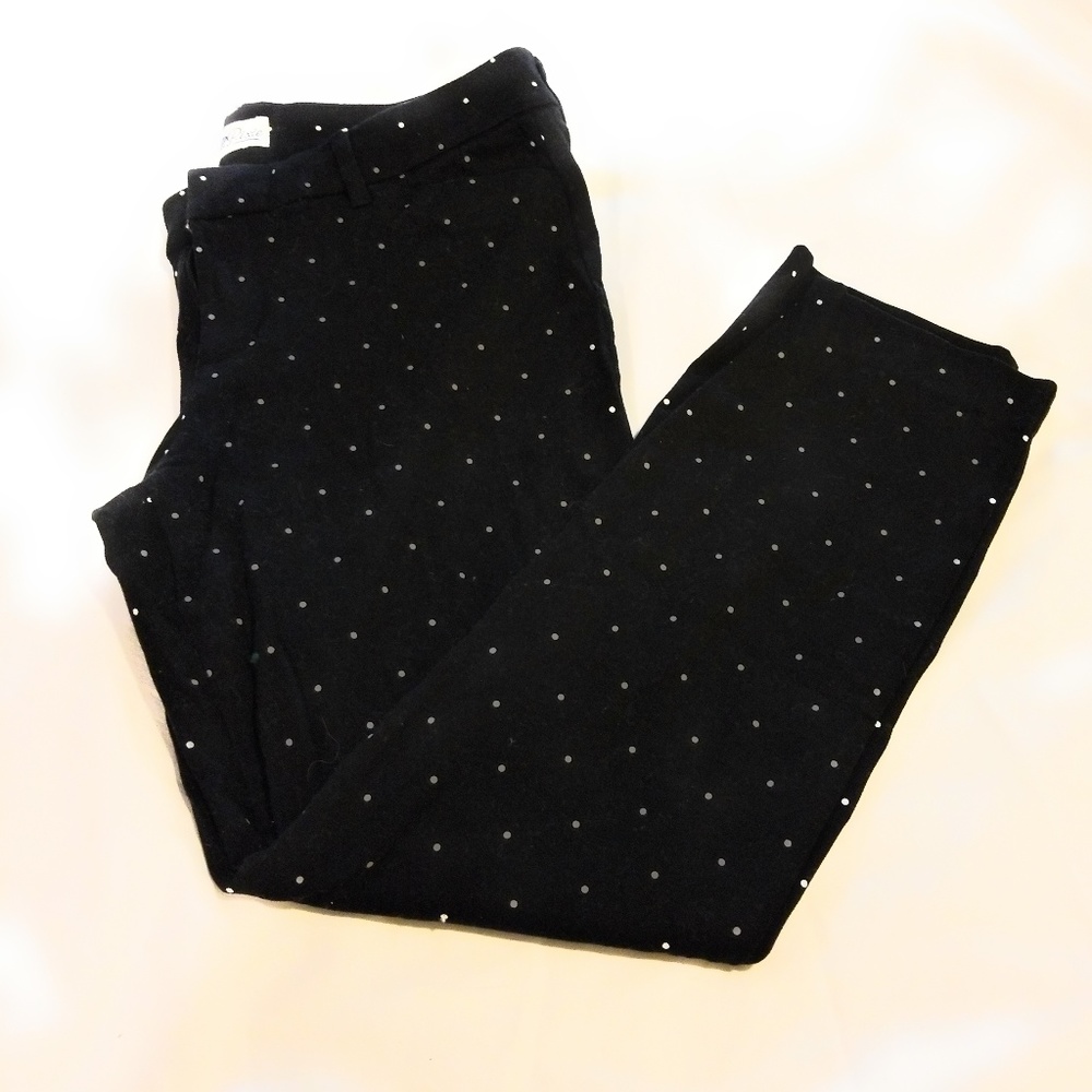 Old Navy Pixie Black w/White Dots 12 Reg